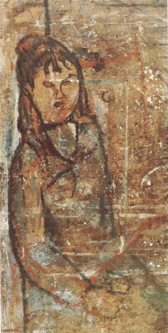 Amedeo Modigliani Femme assise tenant un verre (mk39) France oil painting art